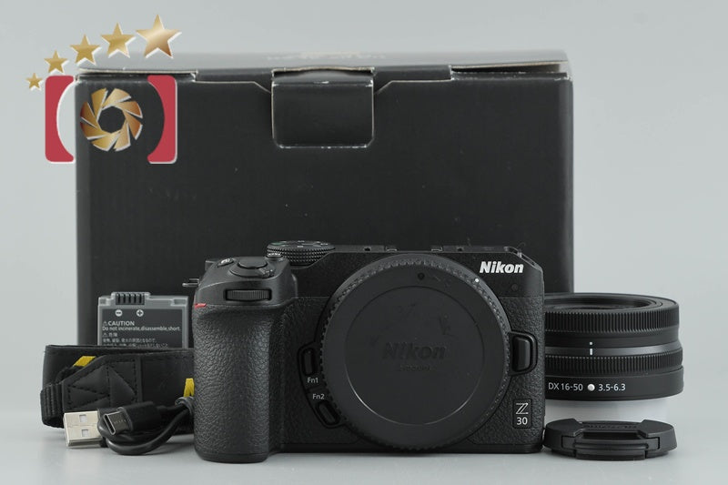 "Count 1,486" Nikon Z 30 20.9 MP + NIKKOR Z DX 16-50mm f/3.5-6.3 VR Lens w/ Box
