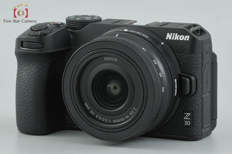 "Count 1,486" Nikon Z 30 20.9 MP + NIKKOR Z DX 16-50mm f/3.5-6.3 VR Lens w/ Box