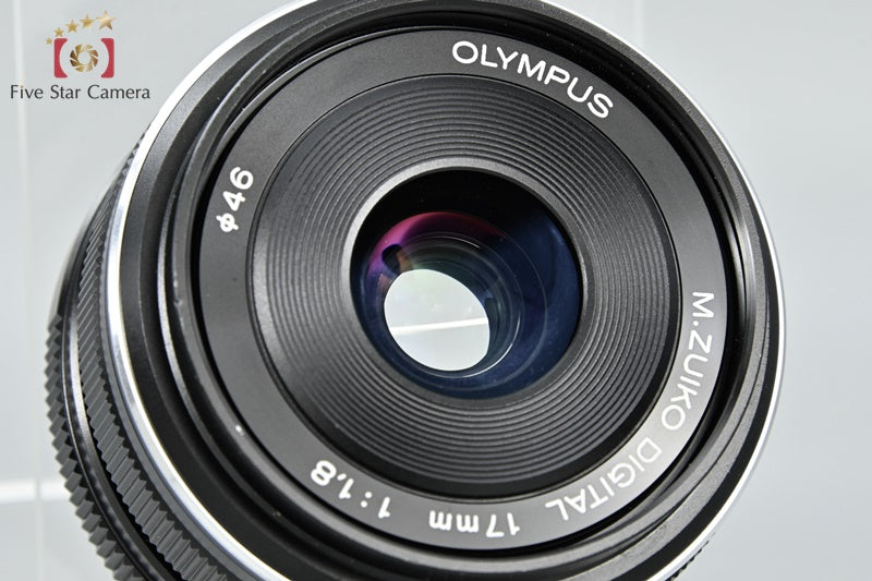 OLYMPUS M.ZUIKO DIGITAL 17mm f/1.8 Black