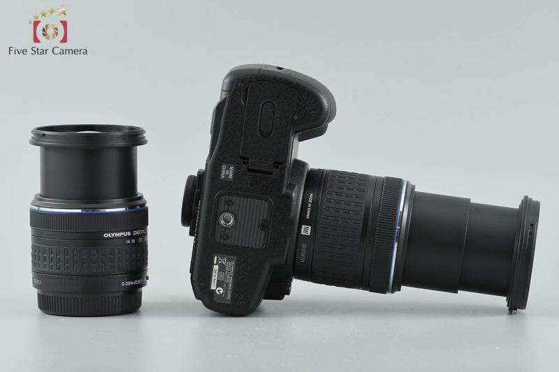 "Count 1,490" Olympus E-510 10.0 MP Digital SLR Camera 14-42 40-150 Lenses