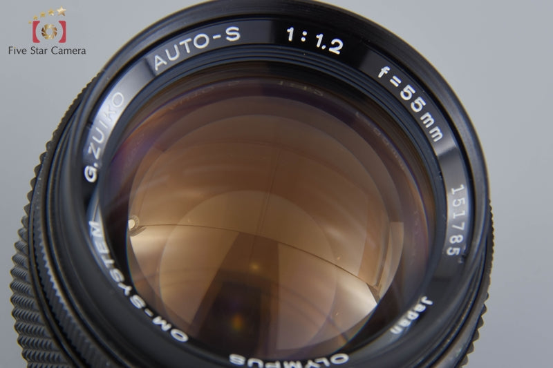 Very Good!! Olympus G.ZUIKO AUTO-S 55mm f/1.2