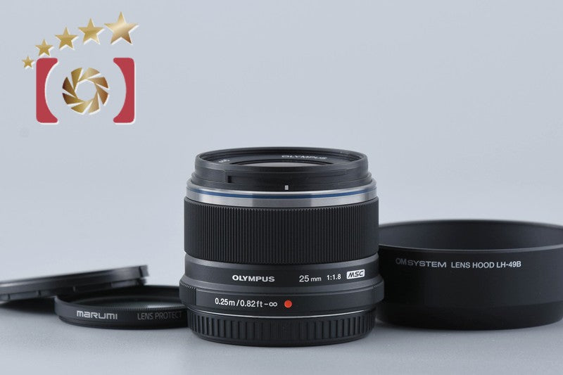 Olympus M.ZUIKO DIGITAL 25mm f/1.8 Black