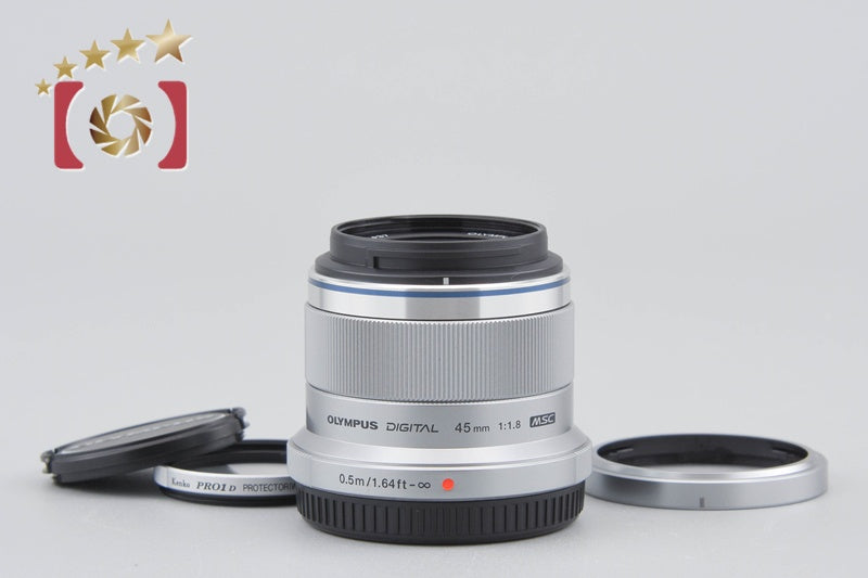 Olympus M.ZUIKO DIGITAL 45mm f/1.8 Silver