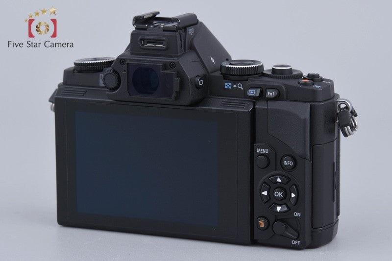 Count 667 Olympus OM-D E-M5 Black 16.0MP Digital Mirrorless Camera