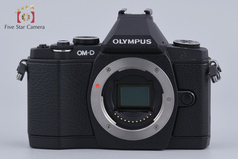 Count 667 Olympus OM-D E-M5 Black 16.0MP Digital Mirrorless Camera