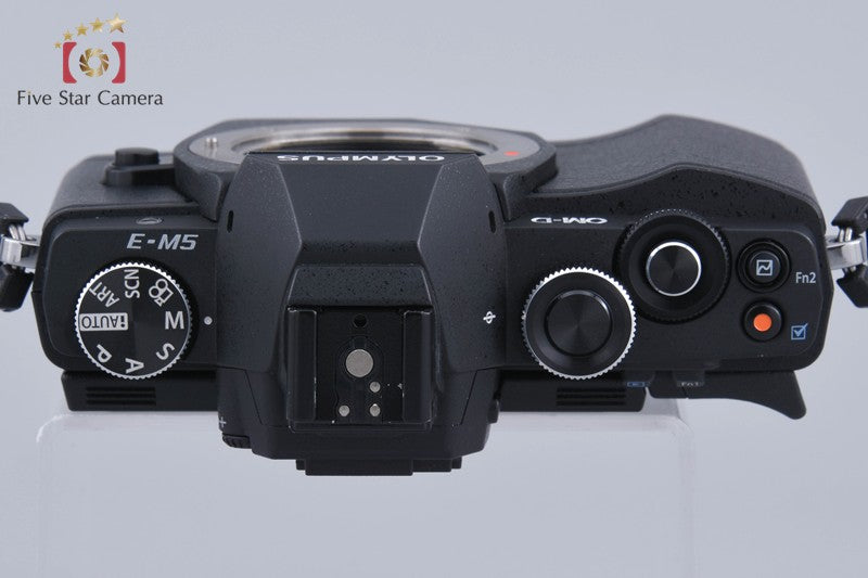 Count 667 Olympus OM-D E-M5 Black 16.0MP Digital Mirrorless Camera