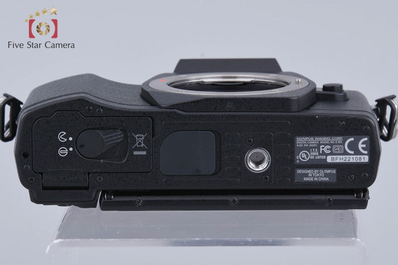 Count 667 Olympus OM-D E-M5 Black 16.0MP Digital Mirrorless Camera