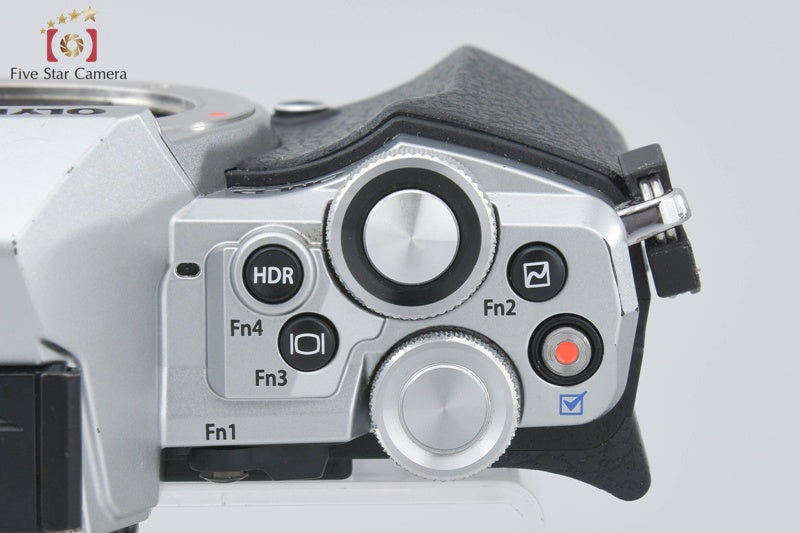 Olympus OM-D E-M5 Mark II Silver 16.1 MP Mirrorless Camera