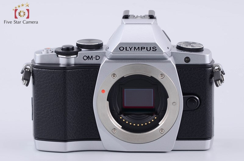 "Count 579" Olympus OM-D E-M5 Silver 16.0 MP Digital Mirrorless Camera Body