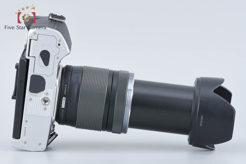 "Count 4,793" OM SYSTEM OM-5 Silver 20.4 MP Digital Camera 14-150mm II Lens