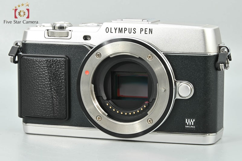 Olympus PEN E-P5 Silver 16.1 MP Mirrorless Camera