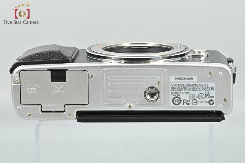 Olympus PEN E-P5 Silver 16.1 MP Mirrorless Camera