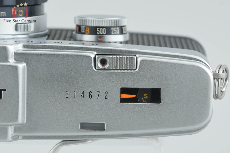 Olympus PEN FT Silver 35mm Half Frame Film Camera + G.ZUIKO AUTO-S 40mm f/1.4