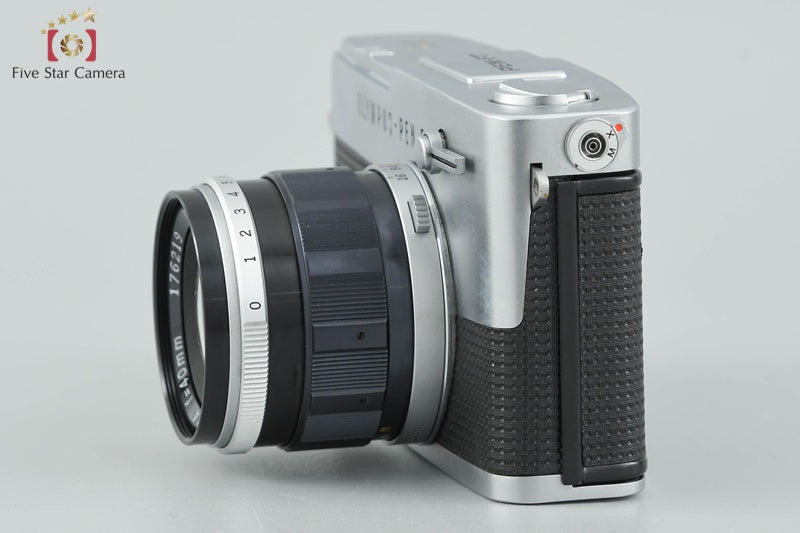 Olympus PEN FT Silver 35mm Half Frame Film Camera + G.ZUIKO AUTO-S 40mm f/1.4