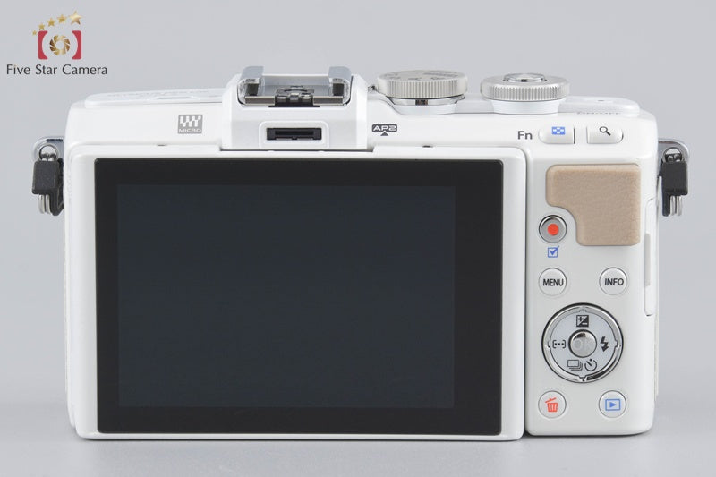 "Count 1,154" Olympus PEN Lite E-PL7 White 16.1 MP EZ 14-42 40-150 Lenses w/ Box