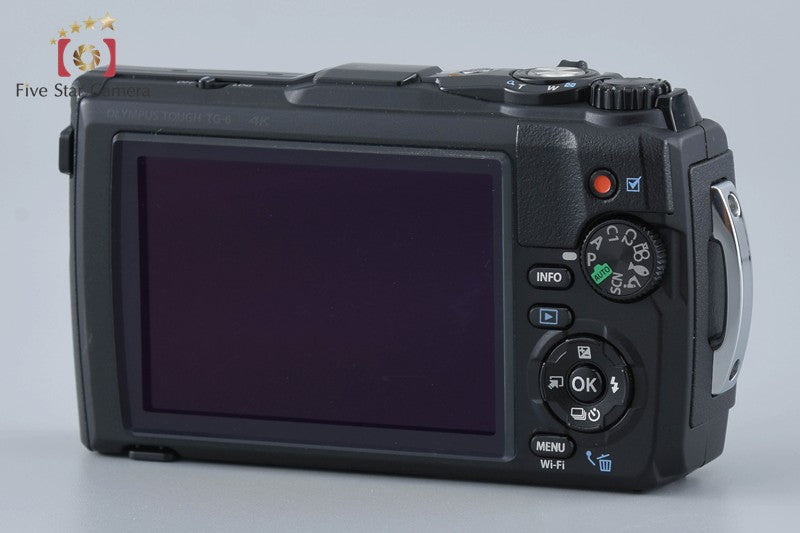 "Count 863" Olympus Tough TG-6 Black 12.0MP 15m Waterproof Digital Camera w/ Box