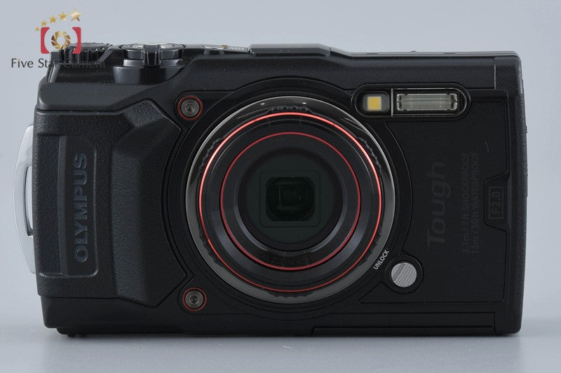 "Count 863" Olympus Tough TG-6 Black 12.0MP 15m Waterproof Digital Camera w/ Box