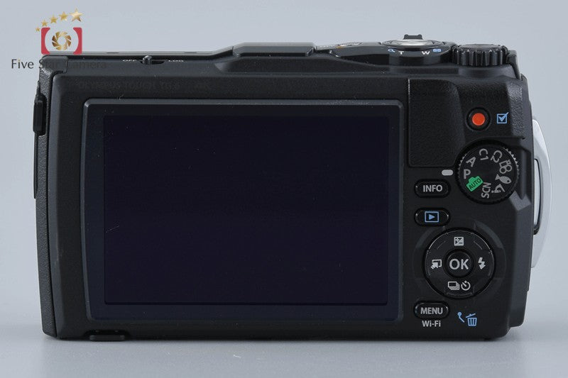 "Count 863" Olympus Tough TG-6 Black 12.0MP 15m Waterproof Digital Camera w/ Box