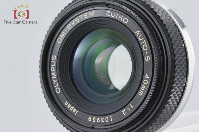 Olympus ZUIKO AUTO-S 40mm f/2 2025.11 Overhauled!!