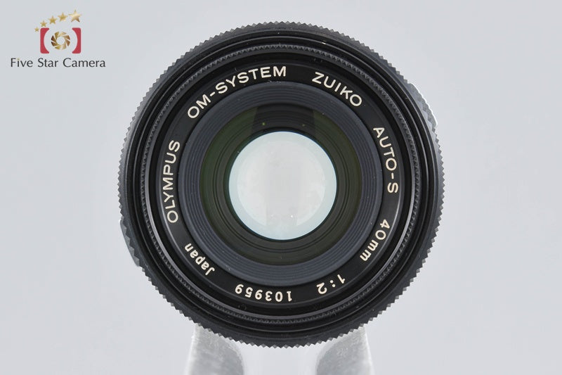 Olympus ZUIKO AUTO-S 40mm f/2 2025.11 Overhauled!!