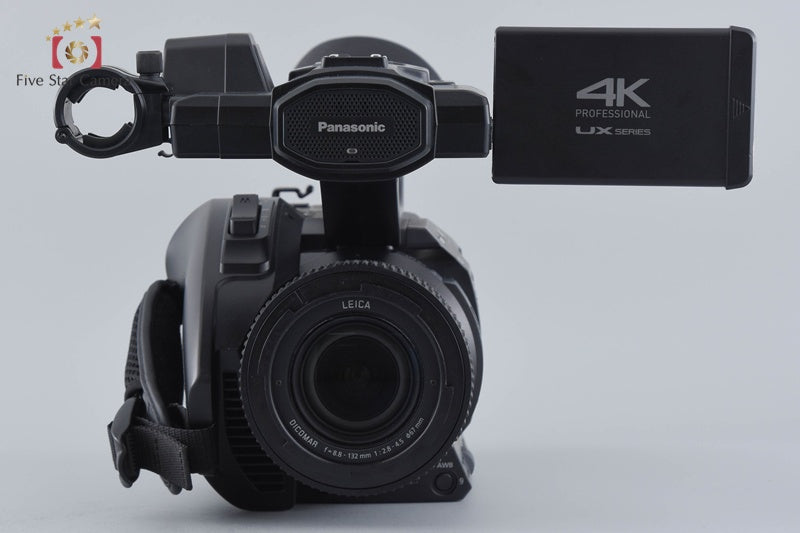 Panasonic AG-UX90 4K Full HD Video Camera (Japanese Language Only)