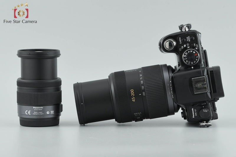 Panasonic LUMIX DMC-G1 Double Zoom Lens Kit Black (Japanese Language Only)