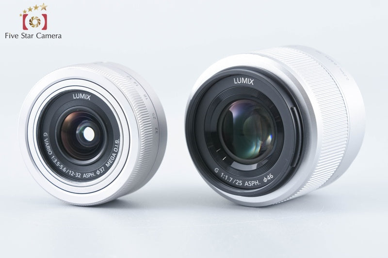 Panasonic LUMIX G DC-GF9W Silver Double Lens Kit (Japanese Language Only)