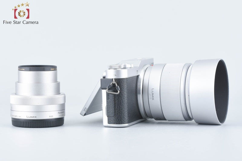 Panasonic LUMIX G DC-GF9W Silver Double Lens Kit (Japanese Language Only)
