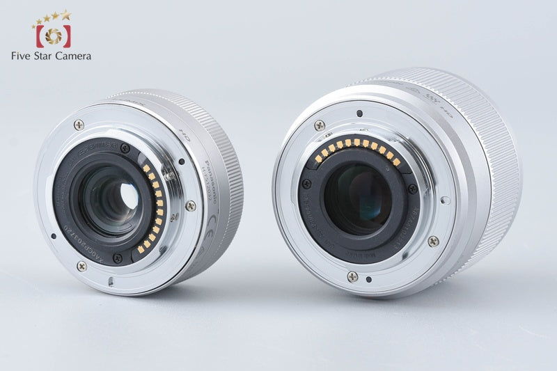 Panasonic LUMIX DC-GF9 Silver Double Lens Kit (Japanese Language Only)