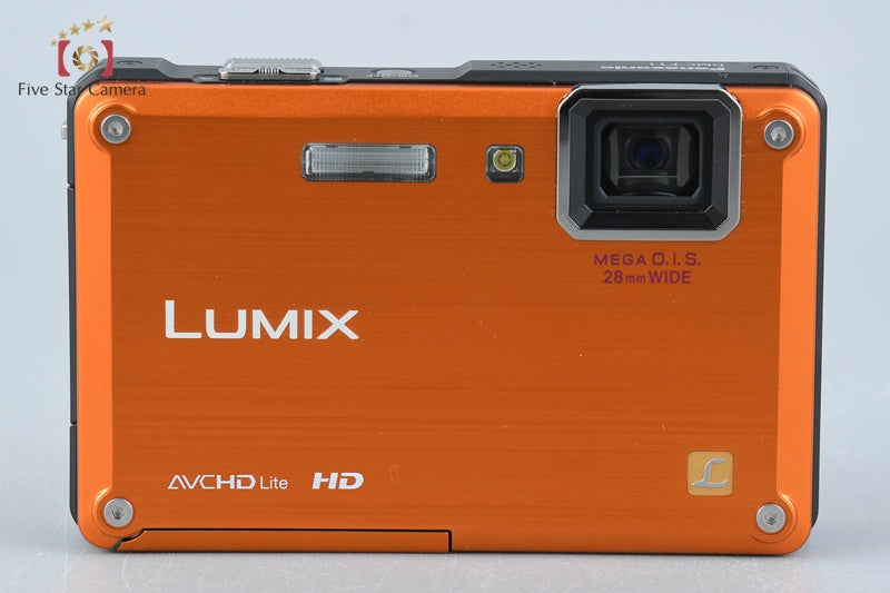 Panasonic LUMIX DMC-FT1 Sunrise Orange Digital Camera (Japanese Language Only)