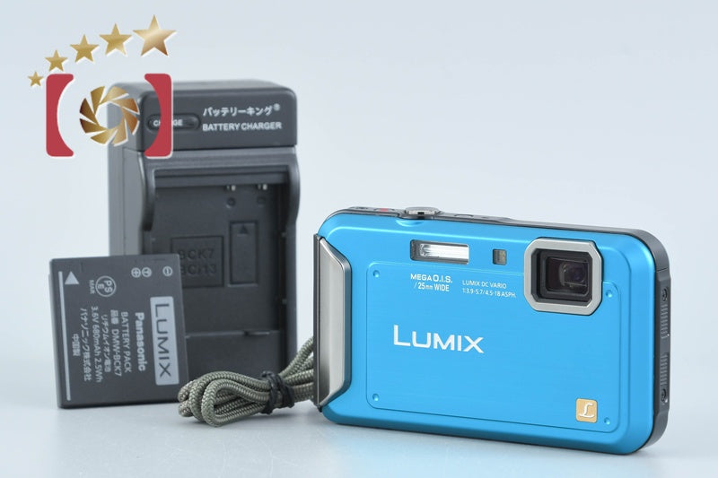 Panasonic LUMIX DMC-FT20 Coral Blue Digital Camera (Japanese Language Only)