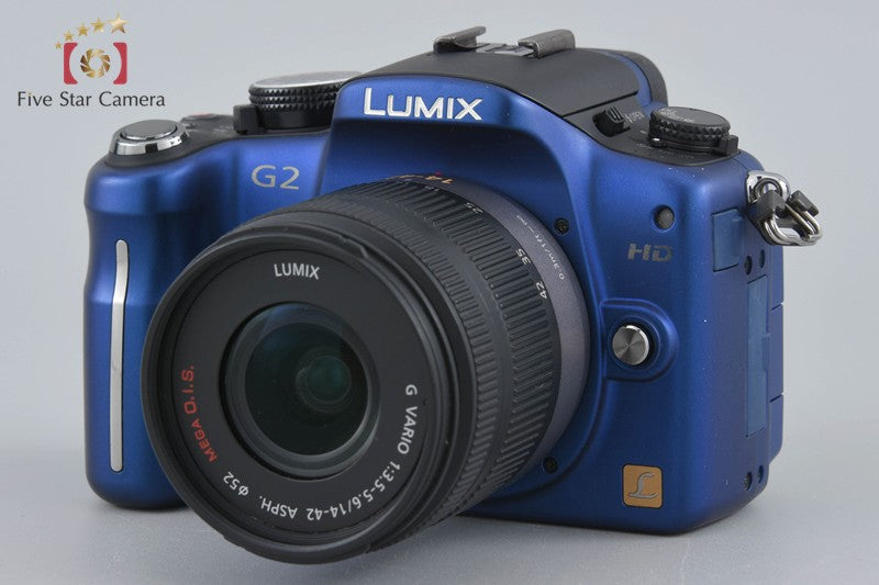 Panasonic LUMIX DMC-G2 Lens Kit, Comfort Blue (Japanese Language Only)