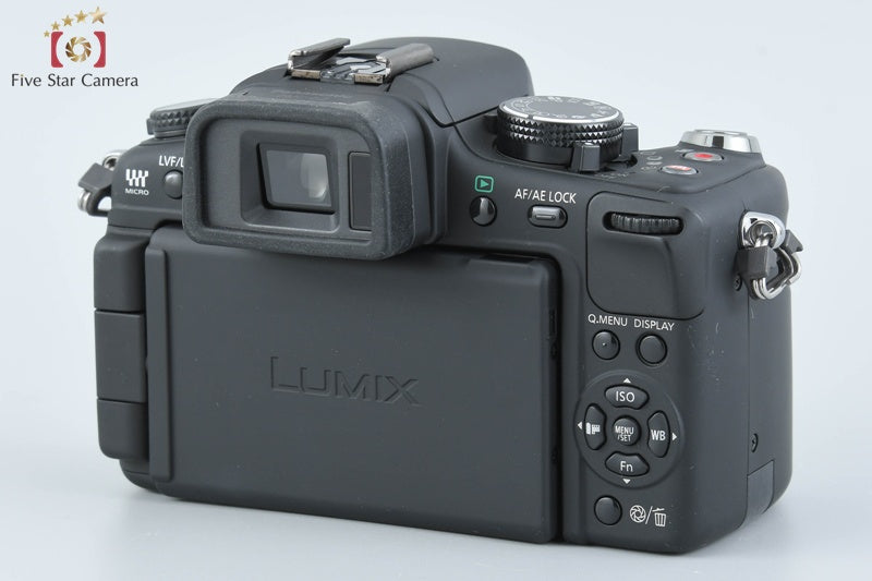 Panasonic LUMIX DMC-G2 Black Mirrorless Camera (Japanese Language Only)