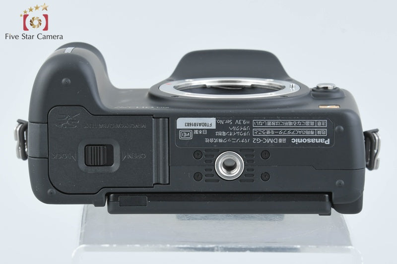 Panasonic LUMIX DMC-G2 Black Mirrorless Camera (Japanese Language Only)