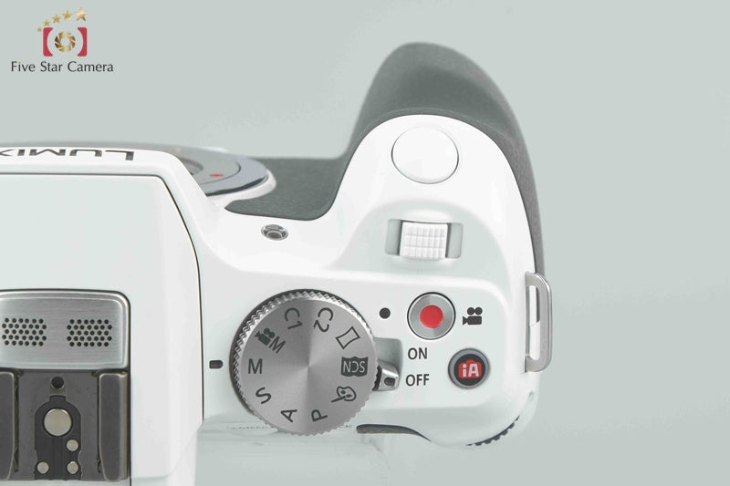 Panasonic LUMIX DMC-G6 White Mirrorless Camera (Japanese Language Only)