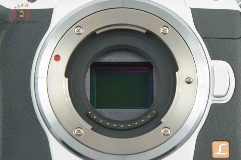 Panasonic LUMIX DMC-G6 White Mirrorless Camera (Japanese Language Only)