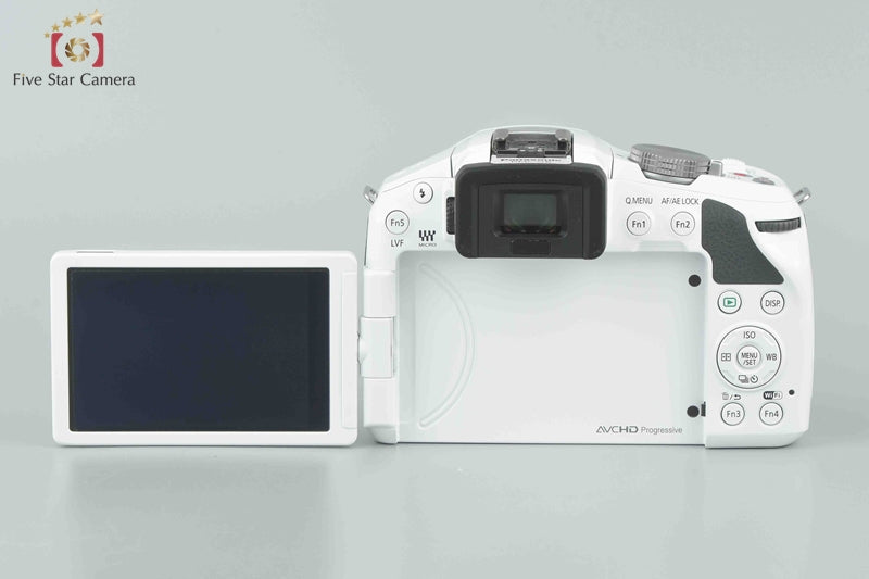 Panasonic LUMIX DMC-G6 White Mirrorless Camera (Japanese Language Only)