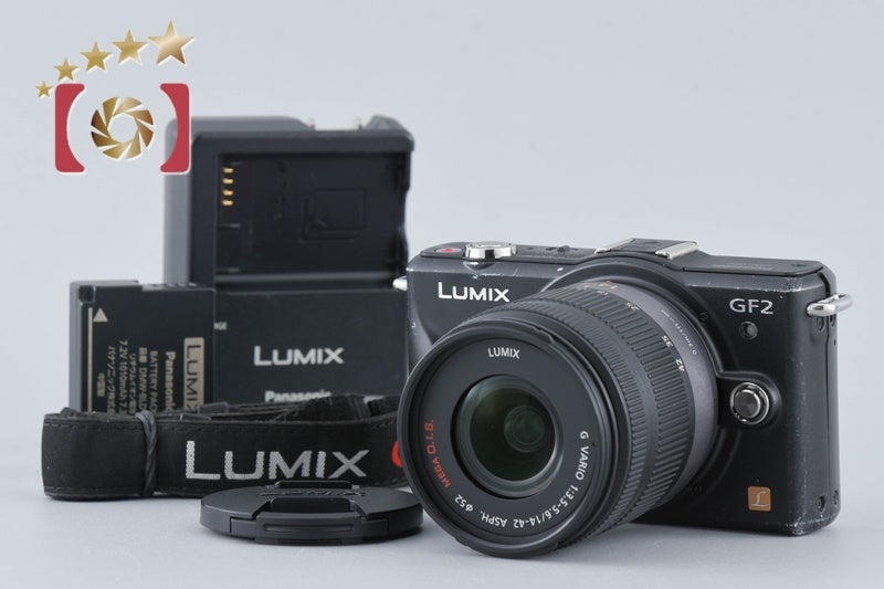 Panasonic LUMIX DMC-GF2 Black + LUMIX G VARIO 14-42 (Japanese Language Only)