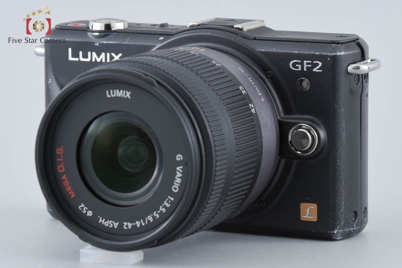 Panasonic LUMIX DMC-GF2 Black + LUMIX G VARIO 14-42 (Japanese Language Only)
