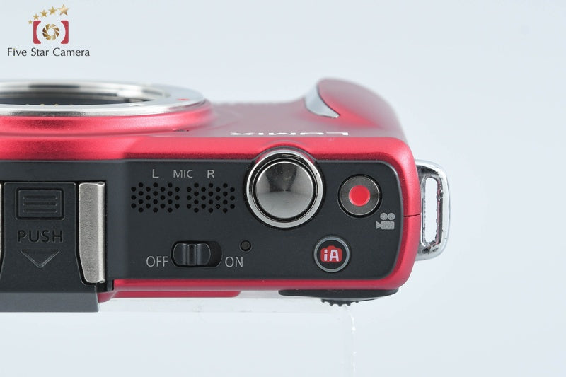 Panasonic LUMIX DMC-GF2 Red Mirrorless Camera (Japanese Language Only)