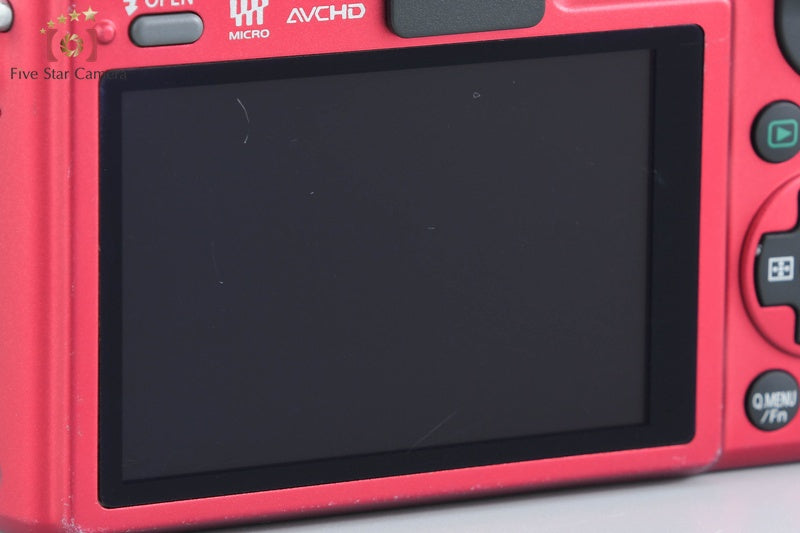 Panasonic LUMIX DMC-GF2 Red Mirrorless Camera (Japanese Language Only)