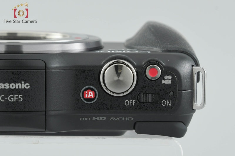 Panasonic LUMIX DMC-GF5 Double Zoom Lens Kit Esprit Black (Japanese Language Only)