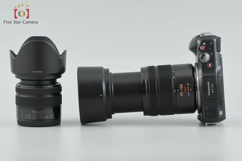 Panasonic LUMIX DMC-GF5 Double Zoom Lens Kit Esprit Black (Japanese Language Only)