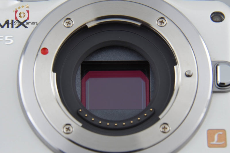 Panasonic LUMIX DMC-GF5 Shell White + 14-42 Lens (Japanese Language Only)