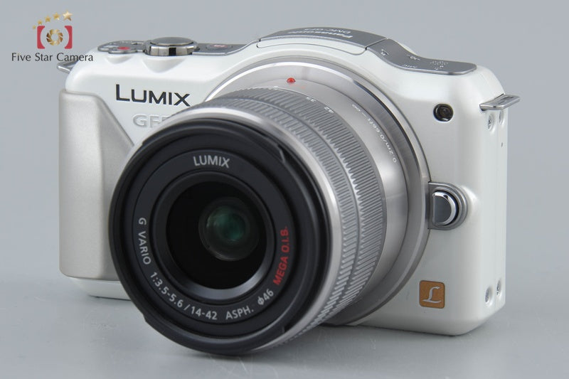 Panasonic LUMIX DMC-GF5 Shell White + 14-42 Lens (Japanese Language Only)