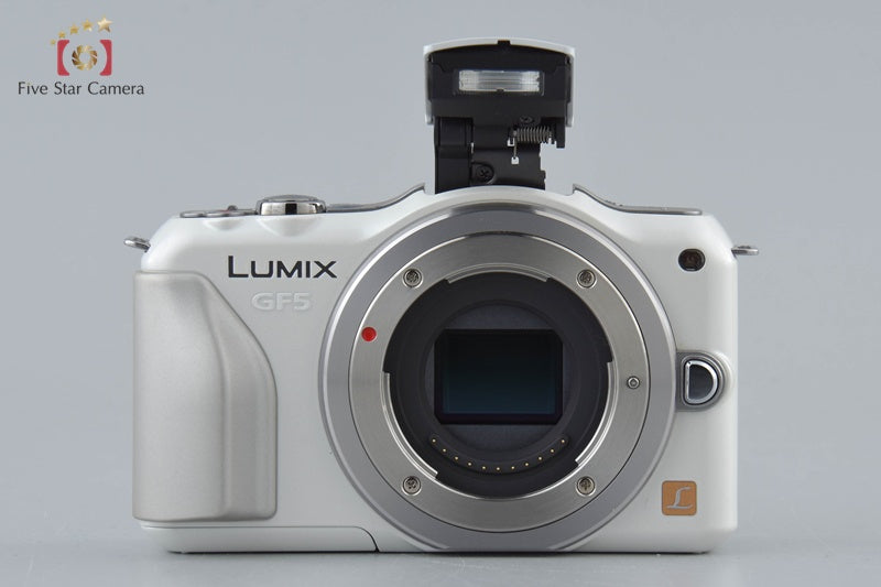 Panasonic LUMIX DMC-GF5 Shell White + 14-42 Lens (Japanese Language Only)