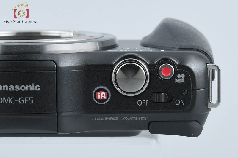 Panasonic LUMIX DMC-GF5 Double Lens Kit Esprit Black (Japanese Language Only)