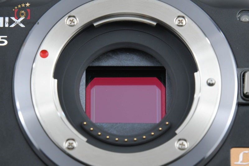 Panasonic LUMIX DMC-GF5 Double Lens Kit Esprit Black (Japanese Language Only)