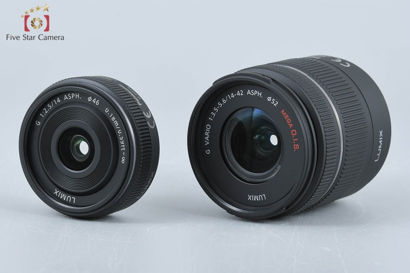 Panasonic LUMIX DMC-GF5 Double Lens Kit Esprit Black (Japanese Language Only)