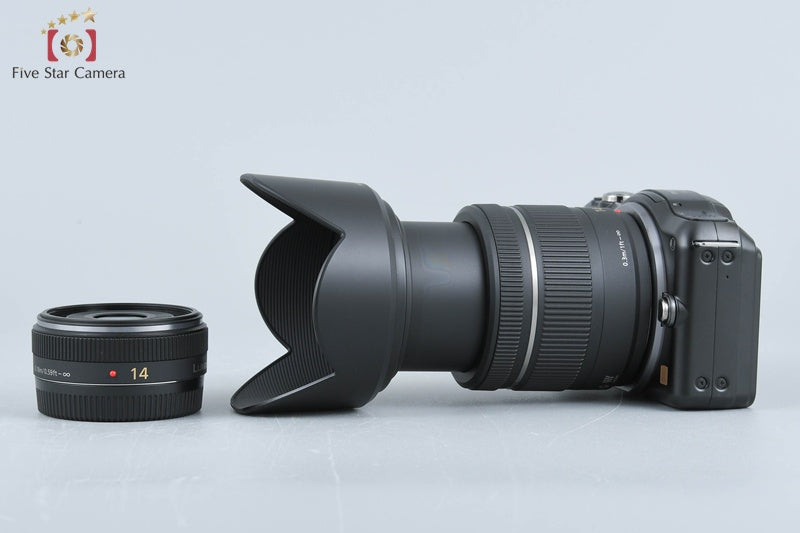 Panasonic LUMIX DMC-GF5 Double Lens Kit Esprit Black (Japanese Language Only)